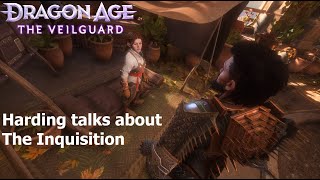 Dragon Age™ The Veilguard  Harding talks about The Inquisition [upl. by Leona91]