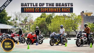 1000CC Superbikes  Race It Out  Full Video  SJ MOTO [upl. by Augustina853]