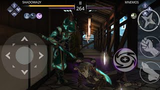 Shadow Fight 3 Bosses Fight Gameplay Event Boss Mnemos [upl. by Drawde]