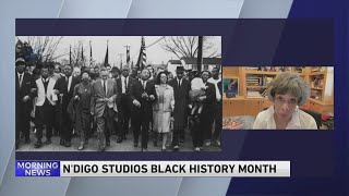 Hermene Hartman founder of NDIGO magazine discusses NDIGOs Black History TV programming [upl. by Werdma919]