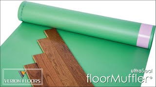 FloorMuffler Underlayment  Verion Floors [upl. by Bathilda]