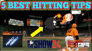 5 Best Hitting Tips for MLB The Show 24 [upl. by Gibbons697]