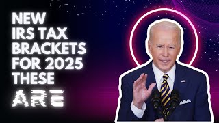 These Are The New IRS Tax Brackets For 2025 [upl. by Milissent]