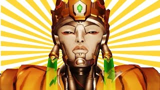 Overwatch  PEOPLES REACTION TO SANZANG ZENYATTA  LEGENDARY LOOTBOX PULLS [upl. by Enyalahs]