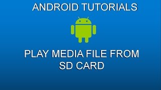 How to display audio file from sdcard using ListViewNougat and marshmello [upl. by Gallagher]