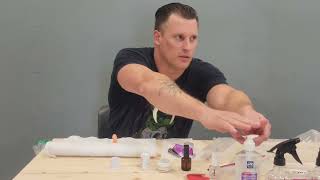 TDLR Cosmetology Operator Practical Exam Monomer and Polymer Over Tip English [upl. by Derwood]