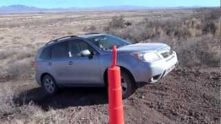 2014 Subaru Forester Offroad test [upl. by Eiclud298]