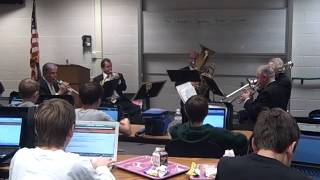 Indianapolis Symphony Brass Quintet [upl. by Ahsaten]