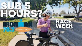 Race Week Preparing for Ironman 703 Santa Cruz [upl. by Colston]