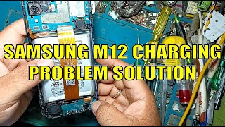 Samsung M12  Mobile Charging Problem  Kaise Solve Kare  Solution  Charging IC Jumper Overheating [upl. by Niuqram]