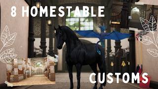 The 8 BEST Homestable customization OPTIONS  Star Stable Online [upl. by Augusta]