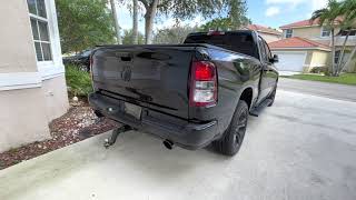 2021 Ram 1500  Hemi  Muffler and Resonator Delete  Cold Start  Take off [upl. by Ignatz]