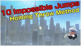 10 IMPOSSIBLE JUMPS MADE EASY Homing Throw Method  Super Mario Odyssey [upl. by Roath]