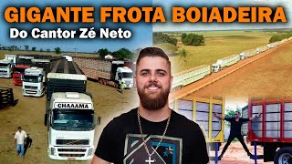 CONHEÇA A FROTA DE CAMINHÕES BOIADEIROS DE Zé Neto [upl. by Lady]