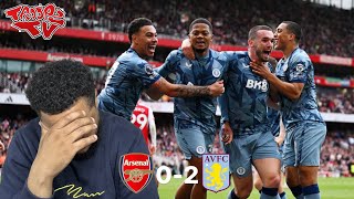 Arsenal 02 Aston Villa  Troopz Match Reaction  The Title Is GONE [upl. by Frasquito]