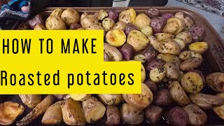 CRISPY ROASTED POTATOES 🥔 RECIPE  Amy’s kitchen vlogs [upl. by Leisha763]