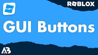 Clickable GUI Button  Roblox Scripting Tutorial [upl. by Dunn]