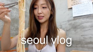 【SEOUL VLOG🇰🇷】Travelling with no itinerary ✈️ Hongdae shopping Seongsu popups Dubai chocolate [upl. by Smeaj]