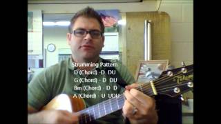 How to play quotShe Drives Me Crazyquot by Fine Young Cannibals on acoustic guitar [upl. by Nomed]