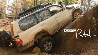 OffRoading a 1999 Lexus LX470 at Morris Mountain ORV park in Alabama 100 Series Land Cruiser [upl. by Aleciram]