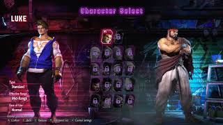 Reinvent the Game SF6 Stage  Character Select [upl. by Dyanne]