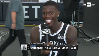 Dennis Schröder 2024 Nets Media Day [upl. by Bruns742]