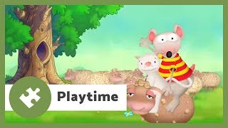 Toopy and Binoo App  Gameplay  In the meadows with Mister Sheep [upl. by Clere]