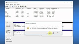 formatear disco duro en Windows 10 [upl. by Sammons]