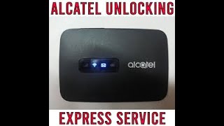 Alcatel 4G MW40V Unlock For All Sim 100 [upl. by Aiuhsoj]