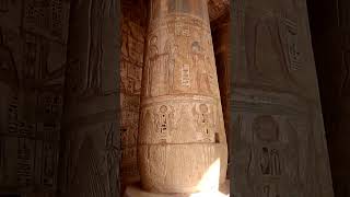 Temple dAmon Médinet Habou Luxor Egypt One of best ancient Egypt inscriptions preserved temple [upl. by Kieran]