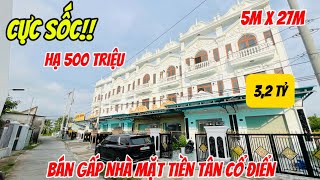 Hạ Giá Sốc 500 Triệu Bán Gấp Nhà Đẹp Tân Cổ Điển 2 Lầu Mặt Tiền Kinh Doanh 32 Tỷ Nhà Đẹp SHR [upl. by Lundeen]