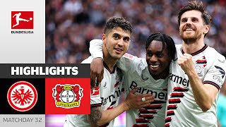 Leverkusen Dont Stop  Eintracht Frankfurt  Bayer 04 Leverkusen 15  MD 32 – Bundesliga 202324 [upl. by Cristobal]