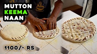 Mutton Keema Naan 1100rs  Expensive and Premium Pakistani Food  Khan Baba Restaurant Lahore [upl. by Mikahs]