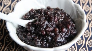 Anko sweet red bean paste Recipe  Japanese Cooking 101 [upl. by Levy354]