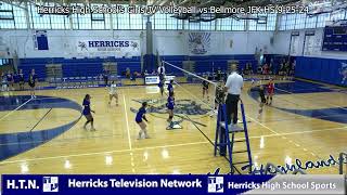 Herricks High Schools Girls JV Volleyball vs Bellmore JFK HS 92524 [upl. by Roanne]