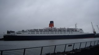 QE2 Arrives in Belfast  Farewell Tour [upl. by Leseil]