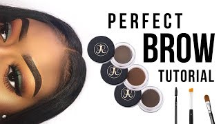 PERFECT BROW TUTORIAL  SHANTÉL EKWENSI [upl. by Ahsineg]