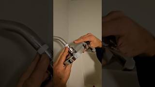 Quick tutorial to change shower head bathroom home maintenance diy [upl. by Melissa]