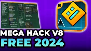 Geometry Dash Mega Hack V8  GD Mega Hack V8 Free  GD Mega Hack V8 NEW [upl. by Tobey]