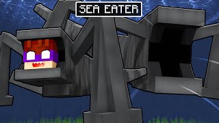 JOGANDO como SEA EATER no Minecraft [upl. by Norek66]