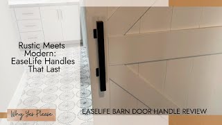 EaseLife Barn Door Handle Review [upl. by Nyvar]