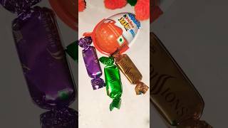 Kinder Joy amp chocolate 🍫🍫shortsfeed youtubeshorts viralshort candy [upl. by Itsur]