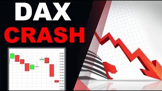 ✯ DAX CRASH ✯ Chartanalyse Analyse Charttechnik Wirtschaft VW [upl. by Leuname]