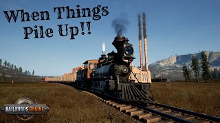 A Major Pile Up In RailRoads Online [upl. by Learsi]