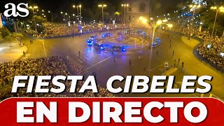 EN VIVO CELEBRACIÓN en CIBELES  REAL MADRID CAMPEÓN EUROPA  FIESTA EN DIRECTO [upl. by Eahsal]