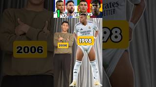 🇵🇹Ronaldo Vs 🇦🇷Messi Vs 🇪🇸Yamal Vs 🇫🇷Mbappe Year of Birth 😎🎂 shorts football [upl. by Elbertine]