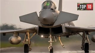 Top 10 British Class Fighter Aircraft  Military Knowledge [upl. by Alael735]