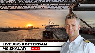 Live aus dem Hafen von Rotterdam Niederlande [upl. by Myles585]