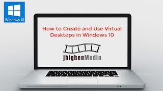 How to Create and Use Virtual Desktops in Windows 10 [upl. by Aholah]