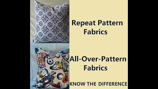 Identifying Types Of Fabric Patterns  Fabrics amp Patterns [upl. by Salsbury323]